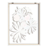 Blake Flowers on Glass 2 Whole Flowers Framed Printed Art