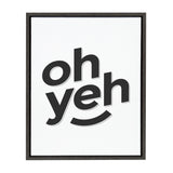 Sylvie Oh Yeh Framed Canvas By Rocket Jack by kateandlaurel - product image 9 for Resin Society