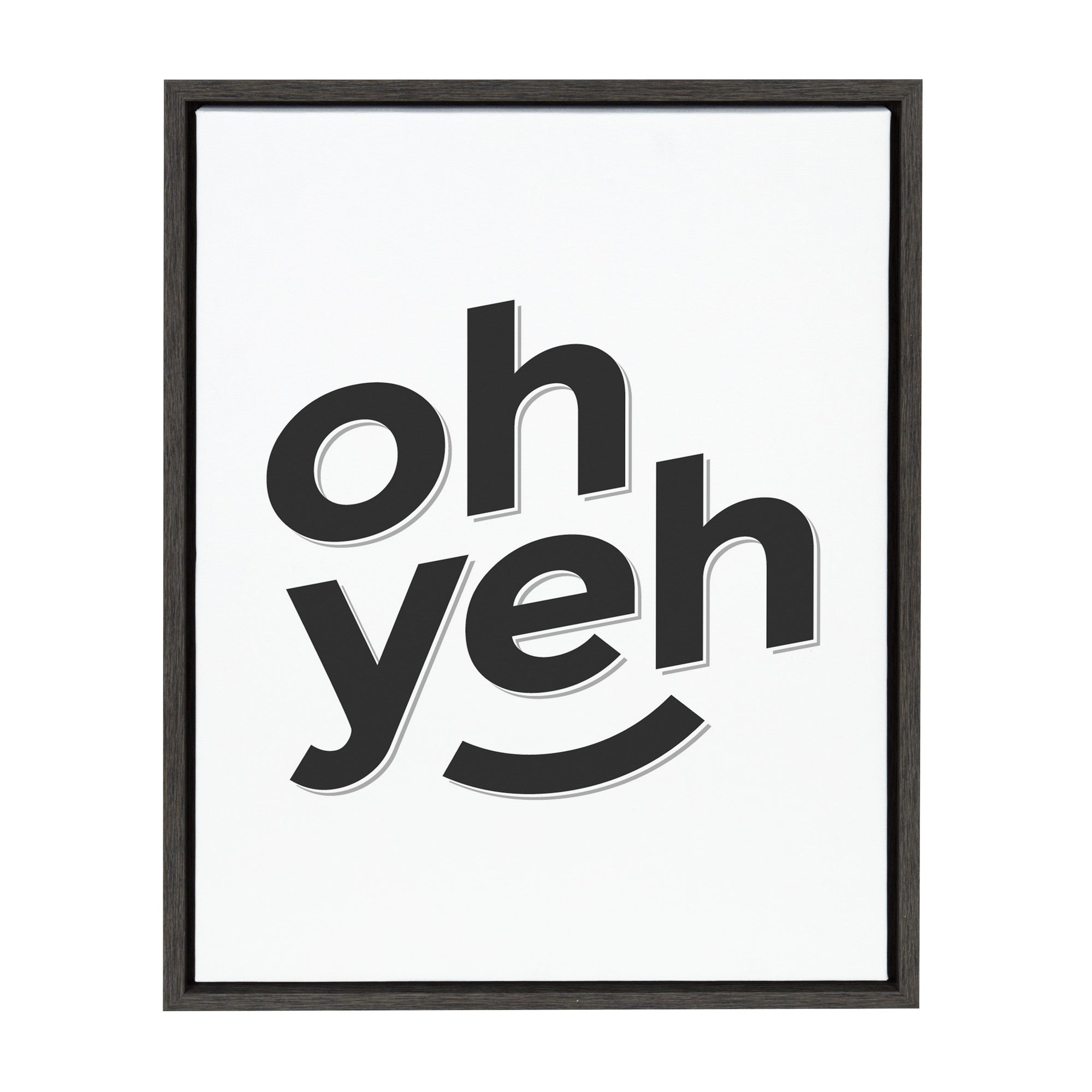 Sylvie Oh Yeh Framed Canvas By Rocket Jack by kateandlaurel - product image 9 for Resin Society