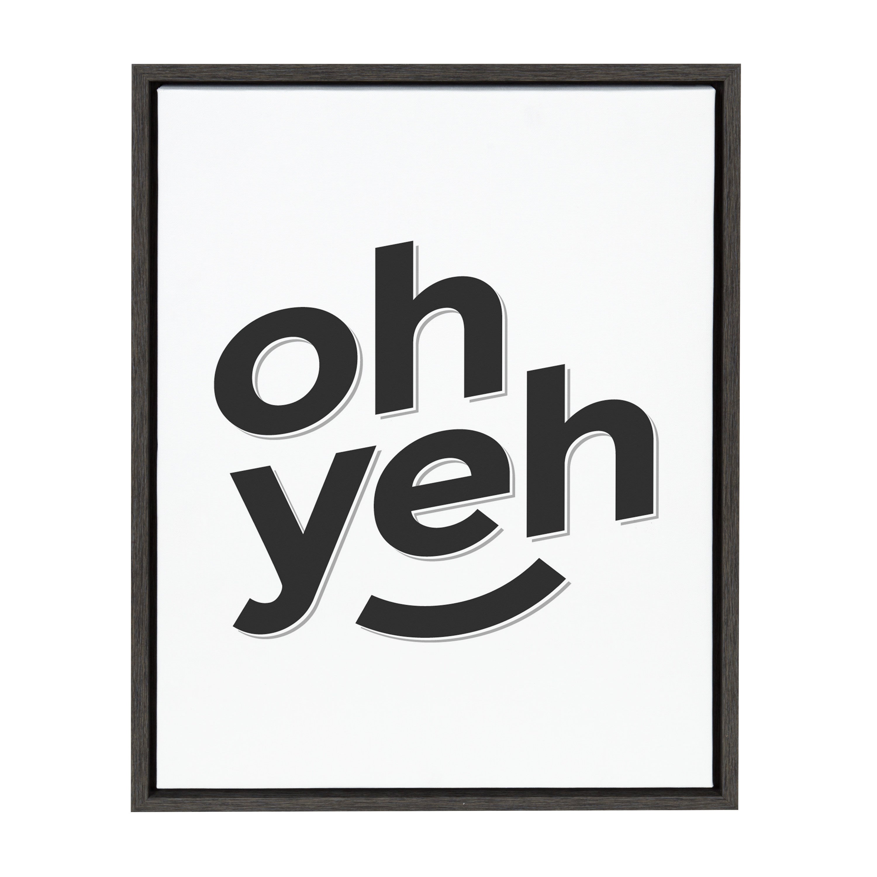 Sylvie Oh Yeh Framed Canvas By Rocket Jack by kateandlaurel - product image 9 for Resin Society