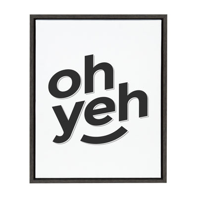 Sylvie Oh Yeh Framed Canvas By Rocket Jack by kateandlaurel - product image 9 for Resin Society