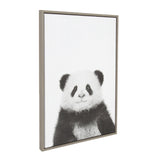 Sylvie Panda Framed Canvas by Simon Te Tai by kateandlaurel - product image 18 for Resin Society