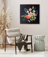 Sylvie Floralis C Framed Canvas