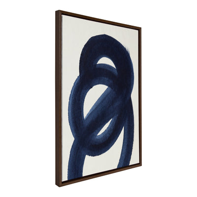 Sylvie Japandi 18 Framed Canvas by Rocket Jack by kateandlaurel - product image 15 for Resin Society