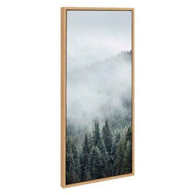 Sylvie Evergreen Dream Framed Canvas by kateandlaurel - product image 20 for Resin Society
