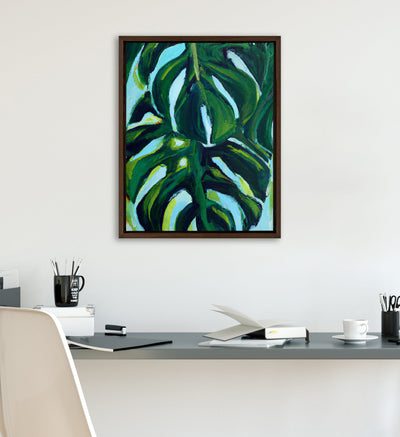 Sylvie Blank Framed Canvas 16x20