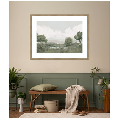 Shades of Olive 23x33 FC by Mary Sparrow Framed Wall Art Print