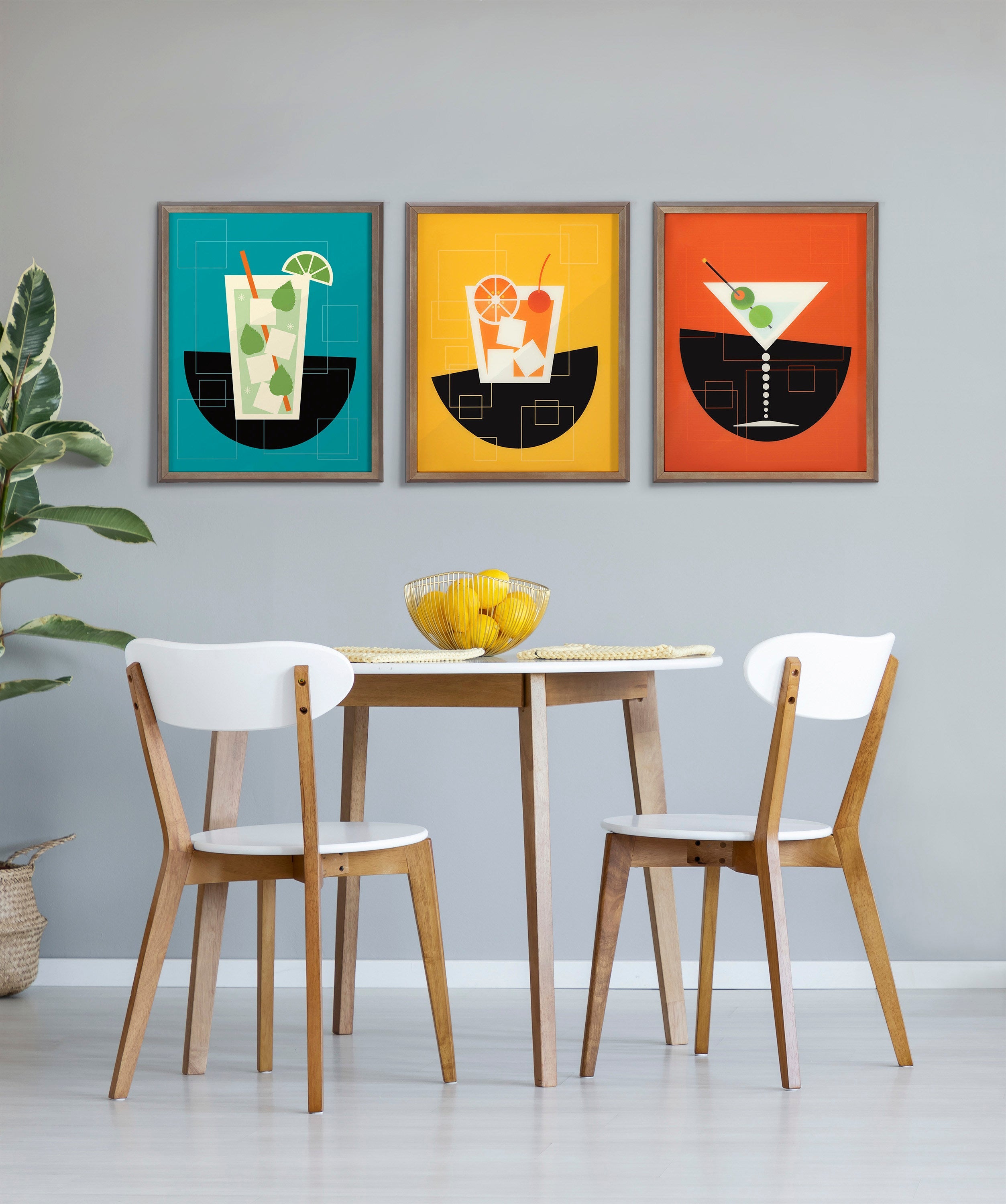Blake Mojito Framed Printed Art by Amber Leaders Designs