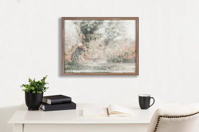 Blake Cheetah Framed Printed Glass by Alicia Abla by kateandlaurel - product image 8 for Resin Society