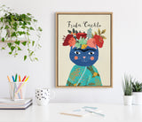 Sylvie Frida Cathlo Framed Canvas by Mia Charro by kateandlaurel - product image 7 for Resin Society