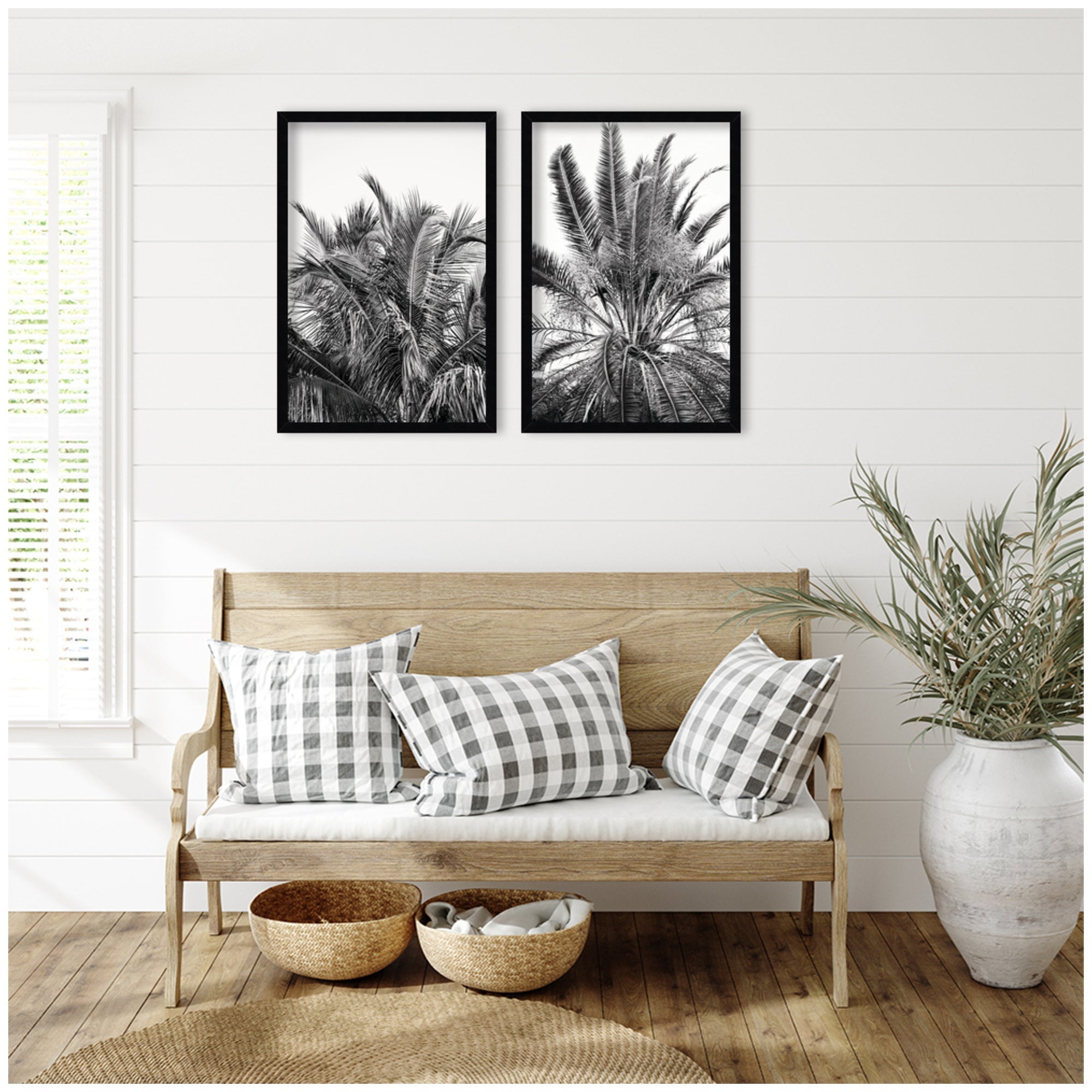 Palm No.
13 & 15 2 Piece Framed Wall Art Print Set by Alicia Bock