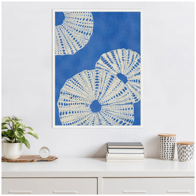 Sylvie Ocean Charms II Framed Canvas by Nikita Jariwala