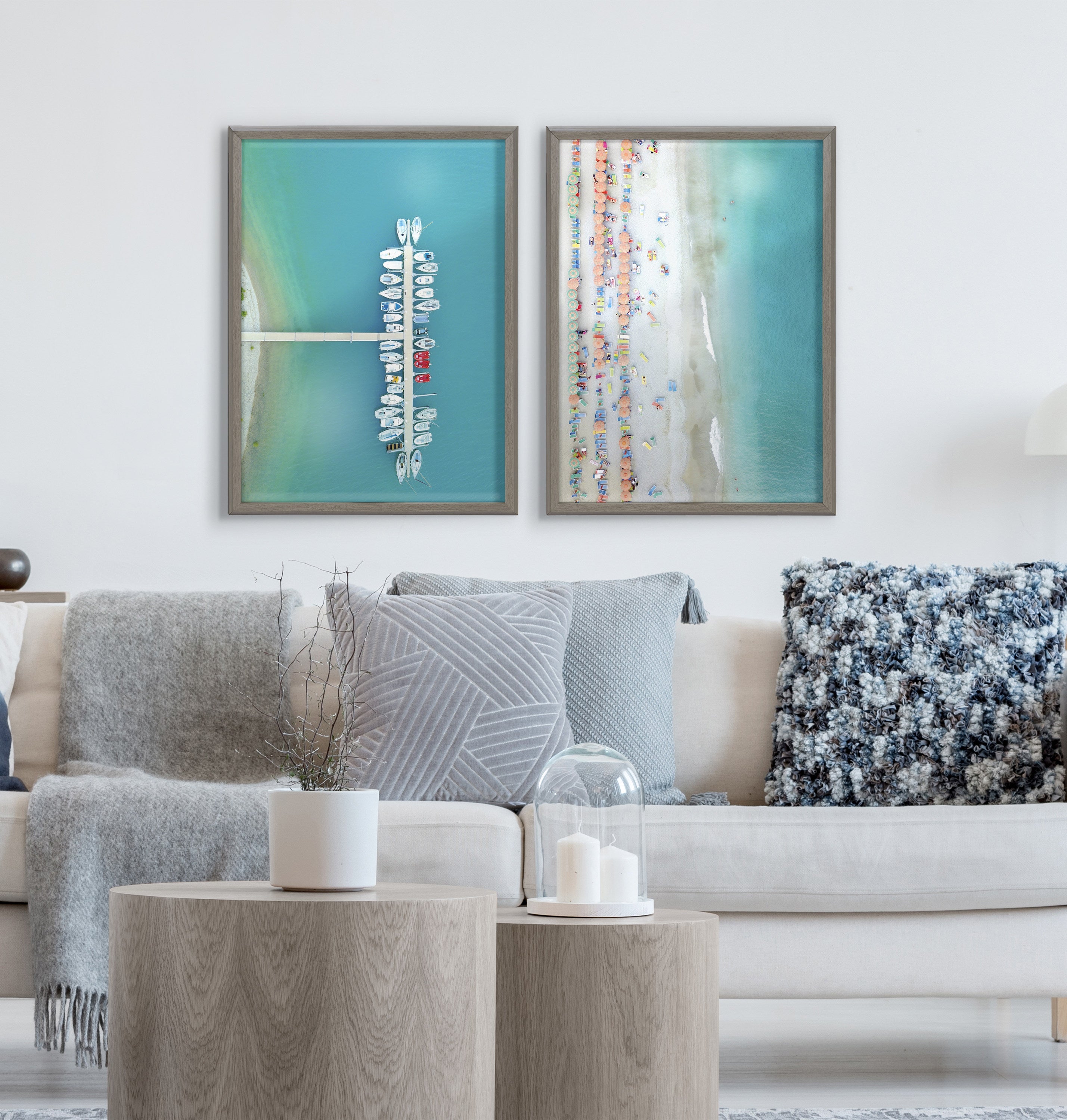 Blake Monterosso Framed Printed Glass by Rachel Bolgov