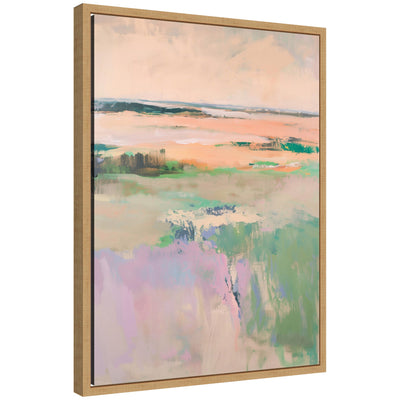Sylvie Pastel Horizon II Framed Canvas