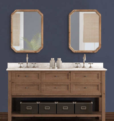 Marston Wood Framed Wall Mirror