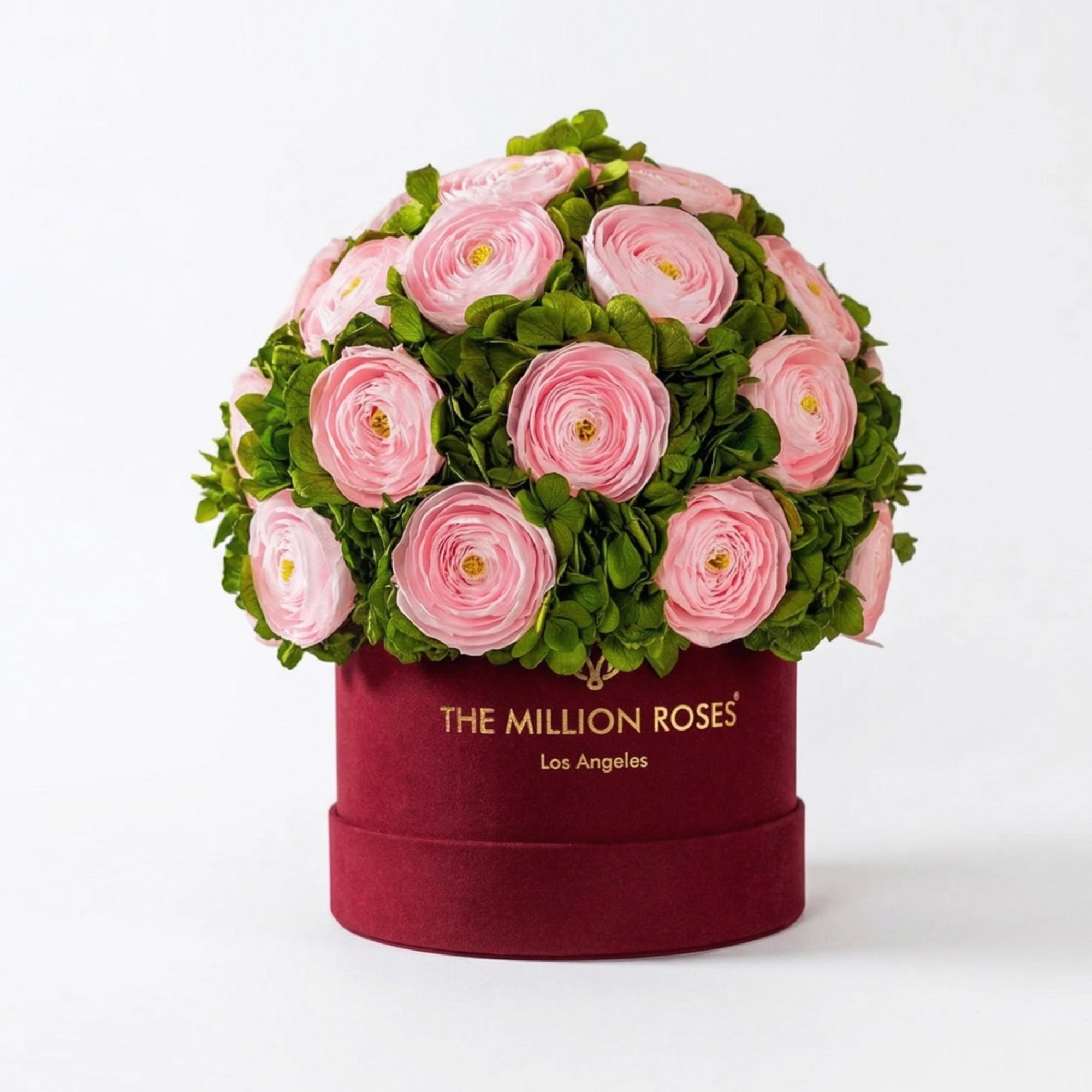 Classic Bordeaux Suede Box by The Million Roses - main product image for Resin Society