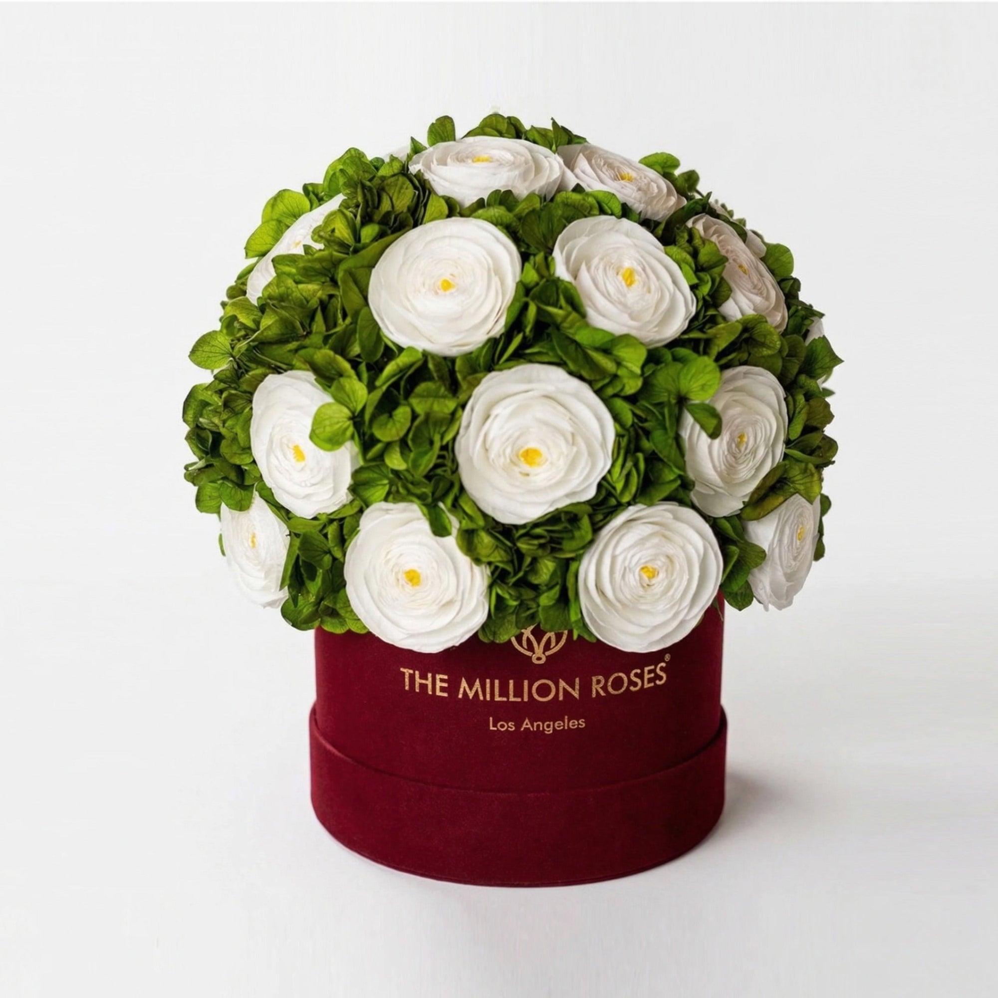Classic Bordeaux Suede Box by The Million Roses - main product image for Resin Society