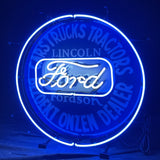 Carstucks Tractors Bezoekt Onzen Dealer Lincoln Forddson Ford Neon by Neon Signs Land - main product image for Resin Society