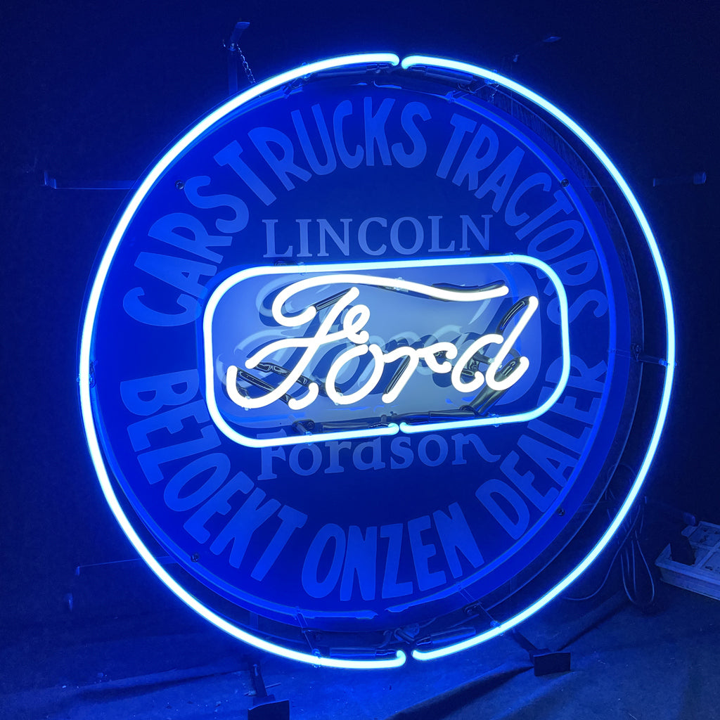 Carstucks Tractors Bezoekt Onzen Dealer Lincoln Forddson Ford Neon by Neon Signs Land - product image 2 for Resin Society
