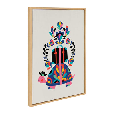 Sylvie Travel Animal Framed Canvas by kateandlaurel - product image 2 for Resin Society