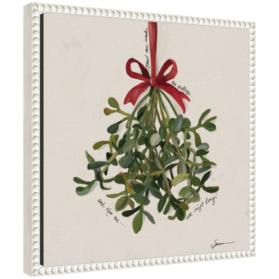 Mistletoe by Mary Sparrow Framed Canvas Wall Art Print