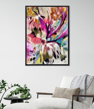 Sylvie Amaze Framed Canvas by Inkheart Designs