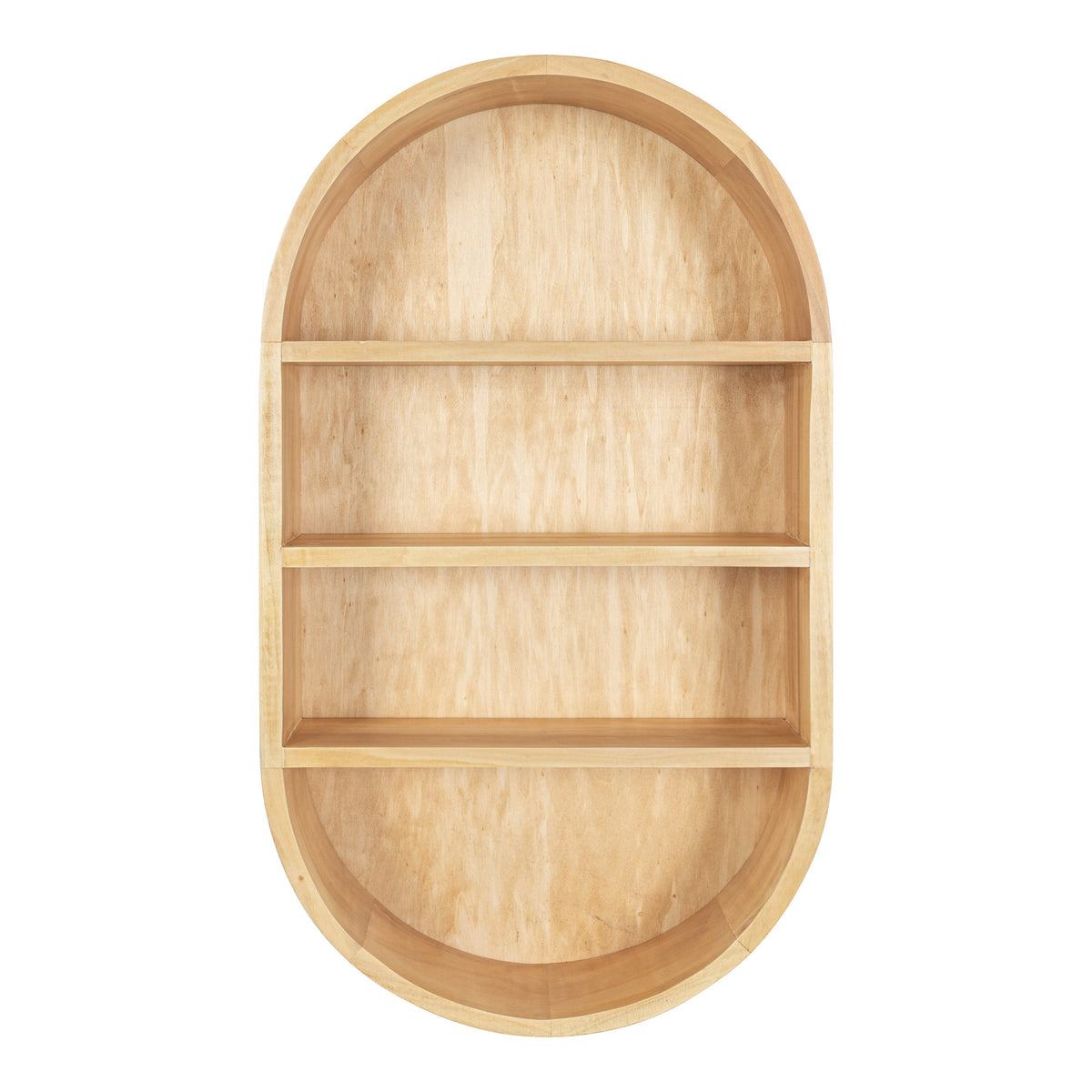 Hutton Wood Capsule Wall Shelf by kateandlaurel - product image 3 for Resin Society