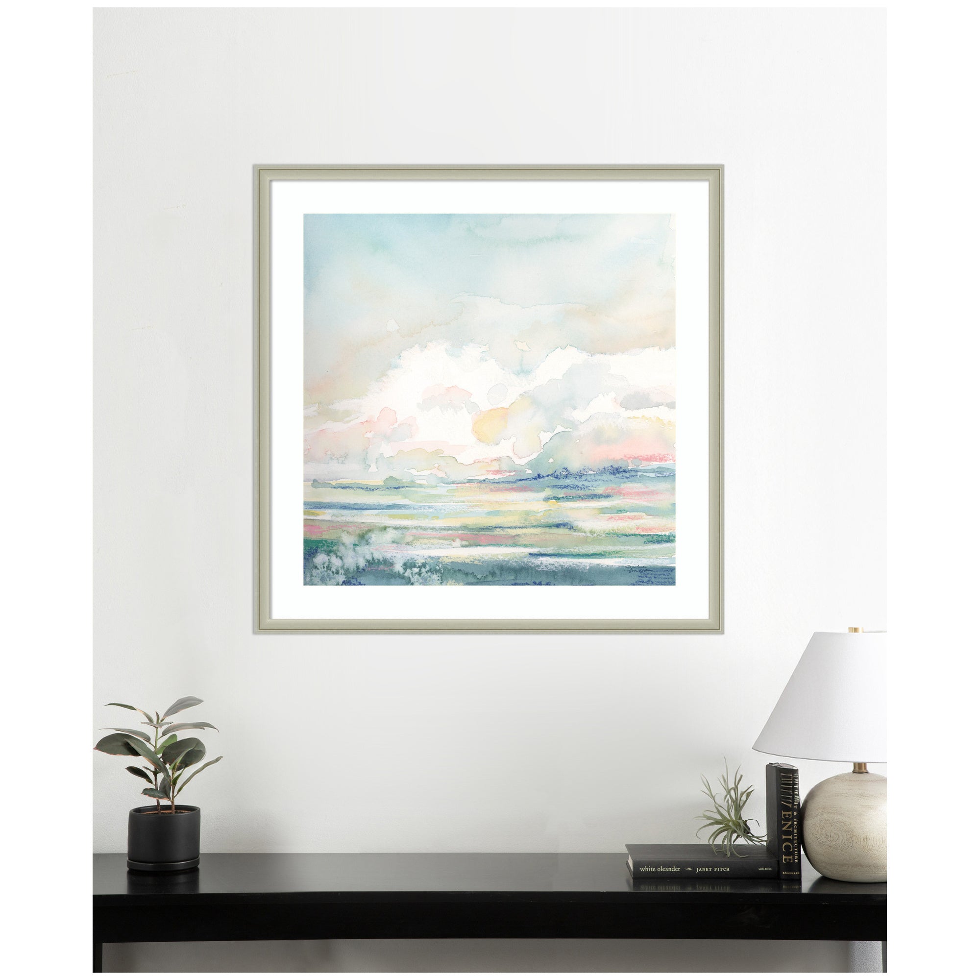 Framed Art Stillness by Julie Maida