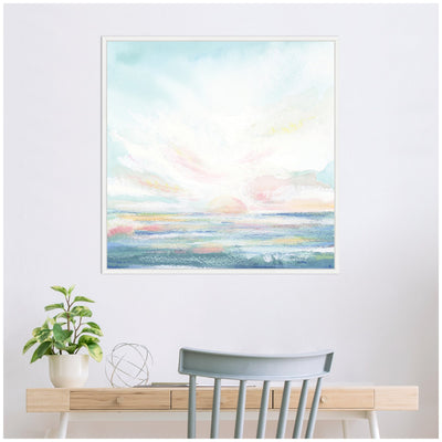 Sylvie Heavenly Framed Canvas by Julie Maida