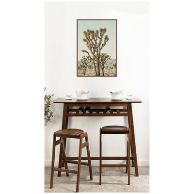 Joshua Tree With Crow by Alicia Bock Framed Canvas Wall Art Print