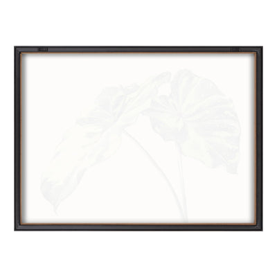 Blake Spotted Leaves Neutral Framed Printed Glass by kateandlaurel - product image 15 for Resin Society