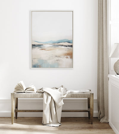 Sylvie Tranquil Landscape IV Framed Canvas by Amy Lighthall