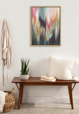 Sylvie Brushstroke 135 Framed Canvas by kateandlaurel - product image 4 for Resin Society
