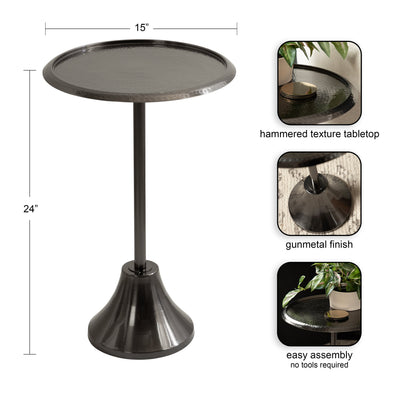 Sanzo Metal Side Table