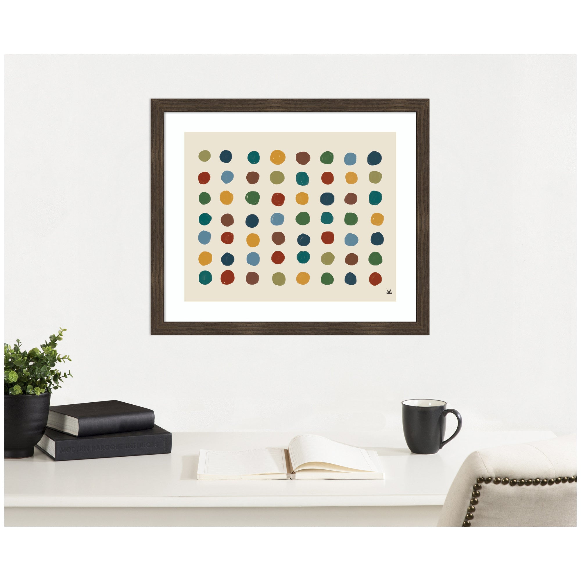 Meditation No. 3 by Kelly Knaga Framed Wall Art Print