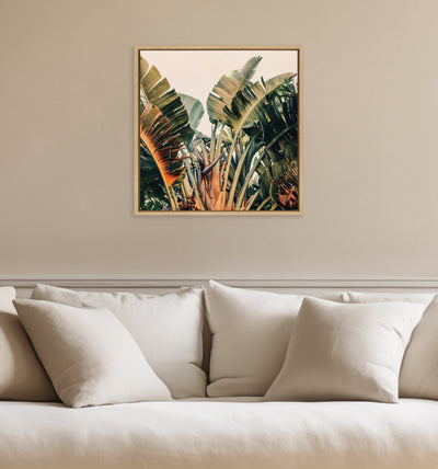 Sylvie Hue 2 Framed Canvas by Alicia Bock