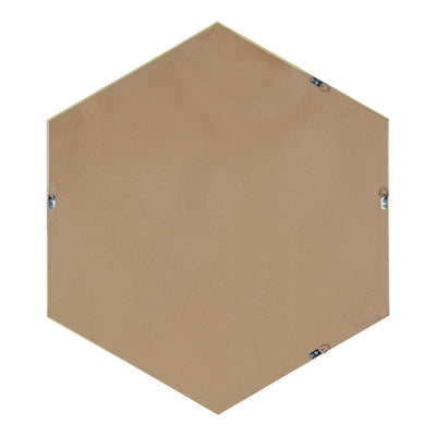 Rhodes Framed Hexagon Wall Mirror