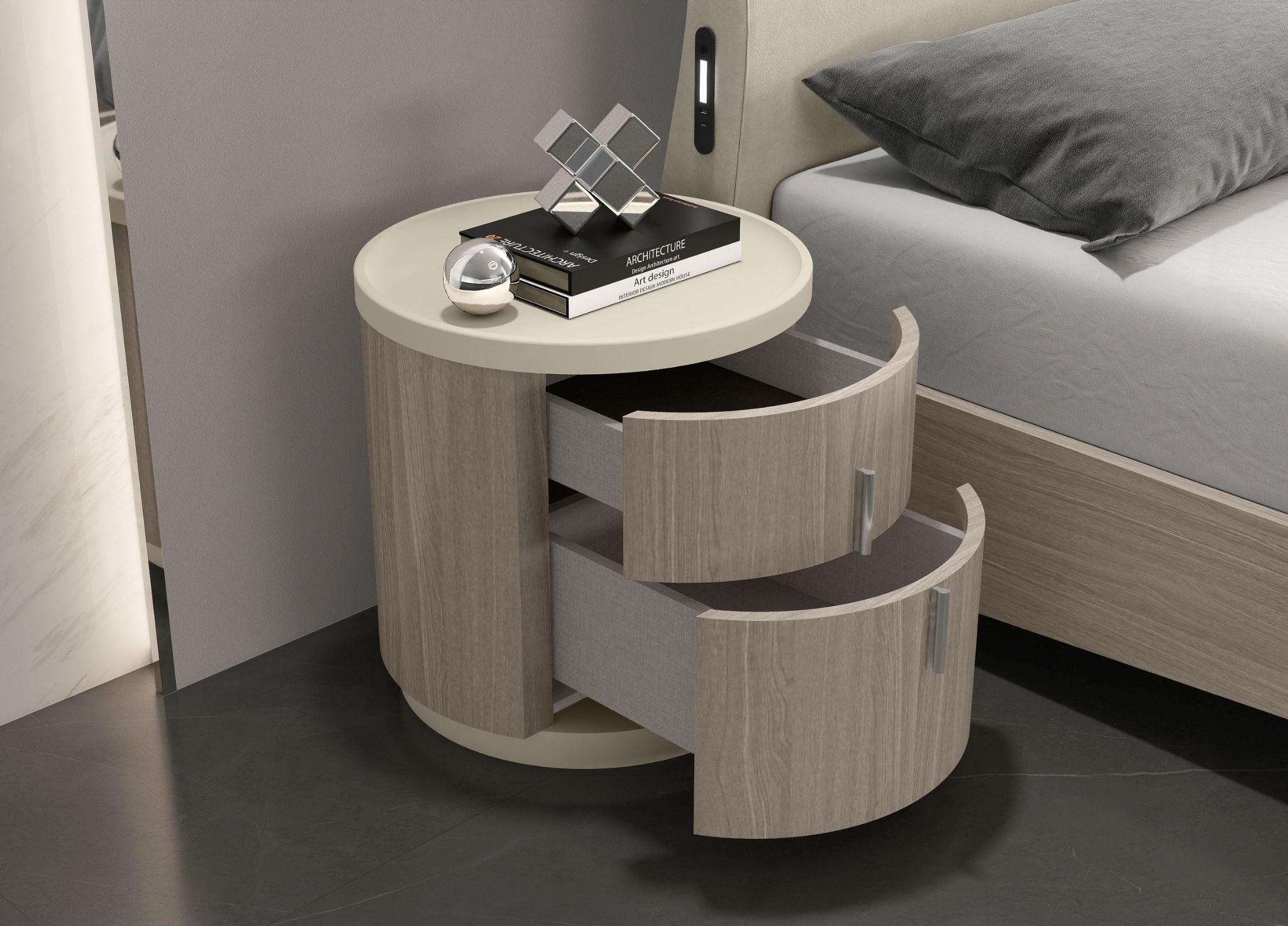 Celine Nightstand detail image - Resin Society