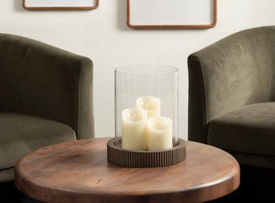 Rooks Metal Candle Holder