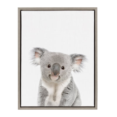 Sylvie Koala Framed Canvas by Amy Peterson Art Studio by kateandlaurel - product image 8 for Resin Society