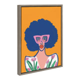 Sylvie Springtime Fierceness Framed Canvas by kateandlaurel - product image 2 for Resin Society