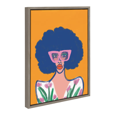 Sylvie Springtime Fierceness Framed Canvas by kateandlaurel - product image 2 for Resin Society