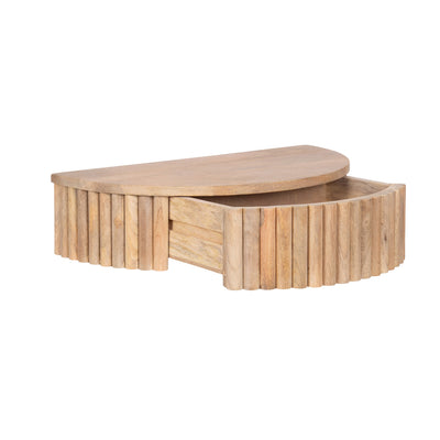 Reid Ribbed Floating Side Table