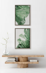 Sylvie Plant Study 6 and Plant Study 7 Framed Canvas Set by Alicia Abla by kateandlaurel - product image 5 for Resin Society