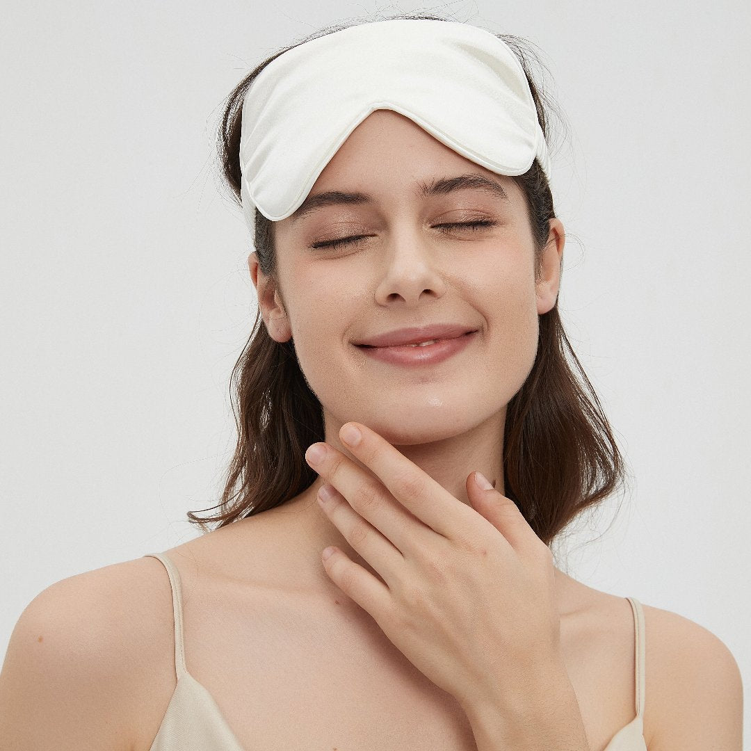 Charmeuse Silk Sleep Mask by Perle Silk - product image 2 for Resin Society