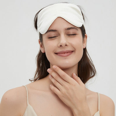 Charmeuse Silk Sleep Mask by Perle Silk - product image 2 for Resin Society
