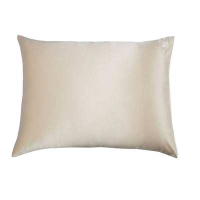 La Seta Mulberry Silk Pillowcase with Embroidery by Perle Silk - product image 4 for Resin Society