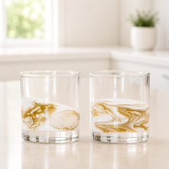 Resin Whisky Glasses — Set of 2