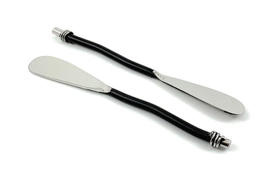 Vibhsa Black Silverware Butter Spreaders Set of 6
