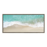 Sylvie Ocean Beach Fantasy Framed Canvas by The Creative Bunch Studio by kateandlaurel - product image 11 for Resin Society